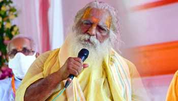 MAHANT NRITYA GOPAL DAS HOSPITALISED DUE TO URINARY INFECTION 