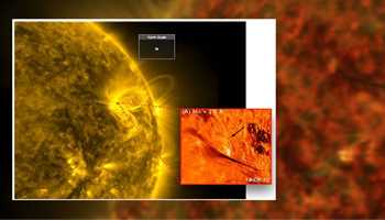 Tiny Plasma Loops in Sun's Atmosphere May Hold Key to Explosive Solar Secrets