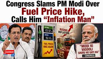 Congress Slams PM Modi Over Fuel Price Hike, Calls Him “Inflation Man”