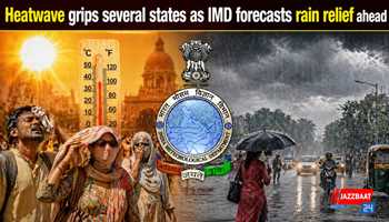Heatwave grips several states as IMD forecasts rain relief ahead
