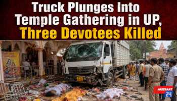 Truck Plunges Into Temple Gathering in UP, Three Devotees Killed