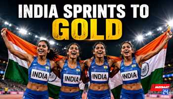 India Sprints to Gold in Asian Relays