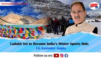 Ladakh Set to Become India’s Winter Sports Hub: LG Kavinder Gupta
