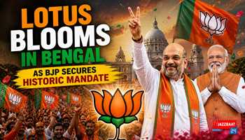 Lotus blooms in Bengal as BJP secures historic mandate

