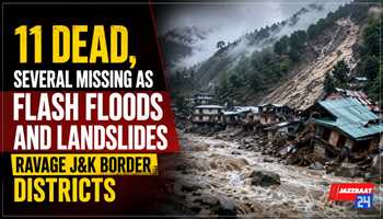 11 Dead, Several Missing as Flash Floods and Landslides Ravage J&K Border Districts