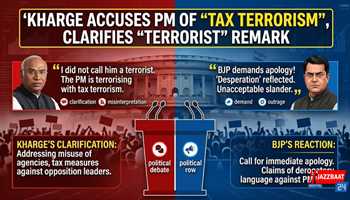 Kharge Accuses PM of ‘Tax Terrorism’, Clarifies ‘Terrorist’ Remark