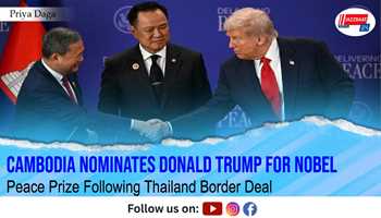 Cambodia Nominates Donald Trump for Nobel Peace Prize Following Thailand Border Deal

