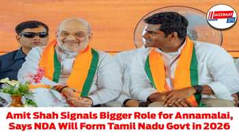 Amit Shah Signals Bigger Role for Annamalai, Says NDA Will Form Tamil Nadu Govt in 2026