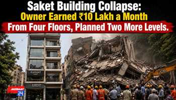 Saket Building Collapse: Owner Earned ₹10 Lakh a Month From Four Floors, Planned Two More Levels