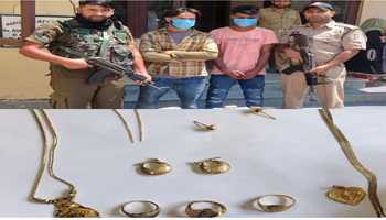 BURGLARY CASE SOLVED IN GONIPORA KUNZER; 2 BURGLARS ARRESTED; STOLEN JEWELLERY RECOVERED