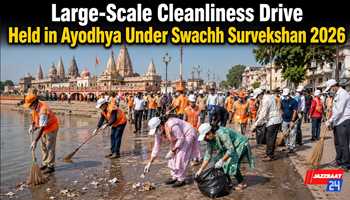 Large-Scale Cleanliness Drive Held in Ayodhya Under Swachh Survekshan 2026

