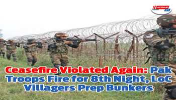 Ceasefire Violated Again: Pak Troops Fire for 8th Night, LoC Villagers Prep Bunkers