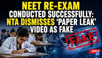 NEET Re-Exam Conducted Successfully: NTA Dismisses ‘Paper Leak’ Video as Fake