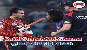 Digvesh Rathi Suspended, Abhishek Sharma Fined amid On-Field Altercation During IPL Clash
