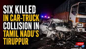 Six Killed in Car-Truck Collision in Tamil Nadu’s Tiruppur
