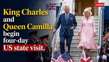 King Charles and Queen Camilla begin four-day US state visit
