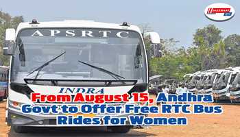 From August 15,  Andhra Govt to Offer Free RTC Bus Transportation for Women