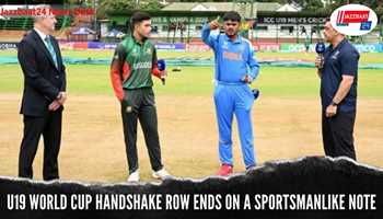 U19 World Cup Handshake Row Ends on a Sportsmanlike Note
