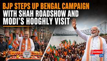 BJP Steps Up Bengal Campaign with Shah Roadshow and Modi’s Hooghly Visit