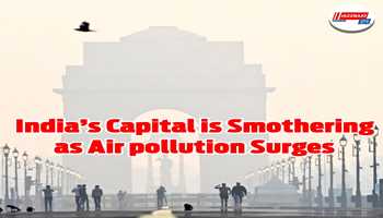 India’s capital is smothering as Air pollution surges