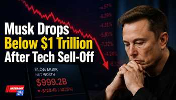Musk Drops Below $1 Trillion After Tech Sell-Off

