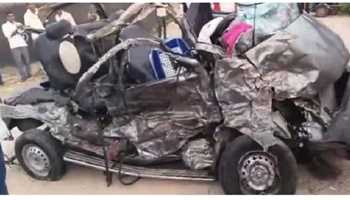 SEVEN PEOPLE KILLED IN HEAD-ON COLLISION IN  RAJASTHAN 

